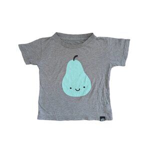 🇨🇦 Whistle & Flute Pear Grey T-Shirt 1-2yrs